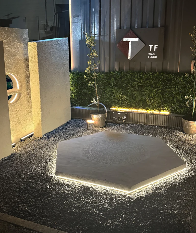 TFフロアー　展示会　施工事例