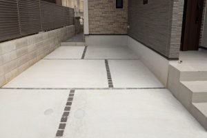 インターロッキング　外構　エクステリア